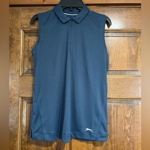 Slazenger sleeveless tech golf shirt size small